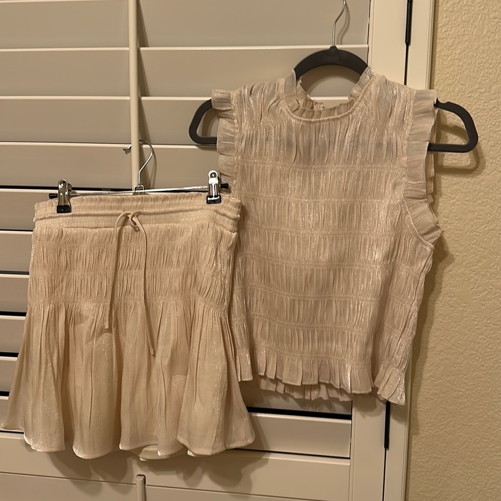 Nude Sparkle Set